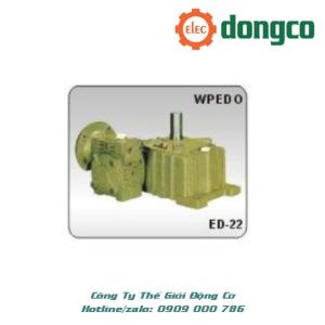 HỘP SỐ BÁNH VÍT 2 CẤP EED WPEDO