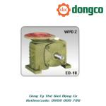 HỘP SỐ BÁNH VÍT TRỤC VÍT EED WPDZ
